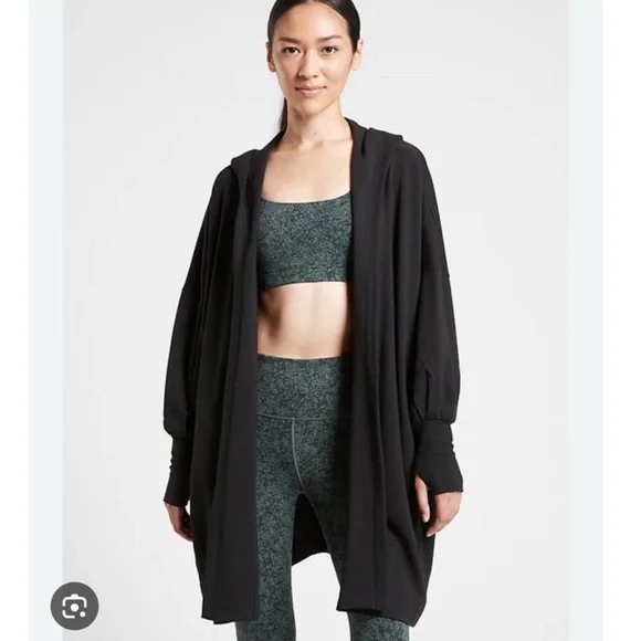 Athleta Mantra Hooded Wrap Sweatshirt
Jacket Cardigan - Picture 1 of 15